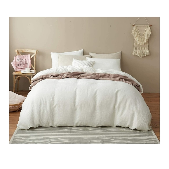 no known brand Bedding Hypoallergenic 3 Pc King Duvet Cover Off